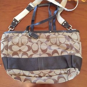 Shoulder bag Coach diaper bag